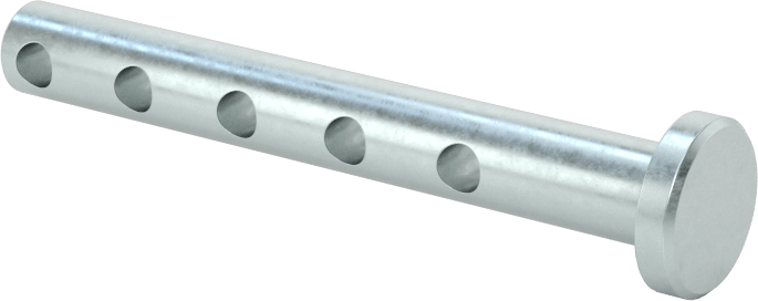 Uzunluğu Seçilebilir Çatal Pim, Çinko Kaplamalı 1004-1045 Karbon Çelik, 3/16" Çap, 1.5" Uzunluk
