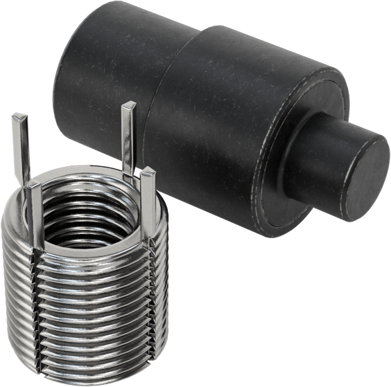 18-8 Paslanmaz Çelik Anahtar Kilitli Ek Parçalar, Montaj Aletli, Kalın Duvar, M14 x 2 mm Diş Boyutu
