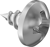 Sac Metal için Phillips Yuvarlak Başlı Vidalar, 18-8 Paslanmaz Çelik