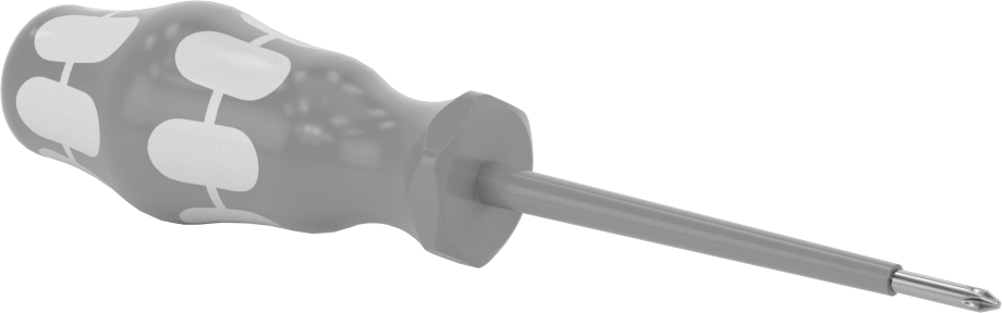 Elektrik Yalıtımlı Tornavida, 0 Numaralı Phillips, 3-1/8" Uzunluk x 3/16" Genişlik Mil — No. 0, Ultra Grip, Sürücü
