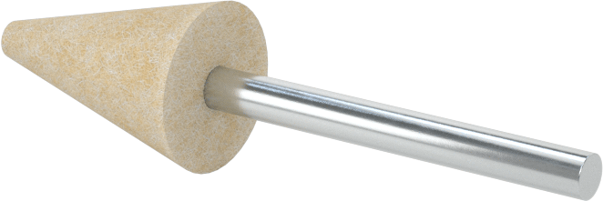 Parlatma Bobi, Ekstra Sert, Düz Uçlu Konik, 1/2" Çap x 3/4" Uzunluğunda Baş