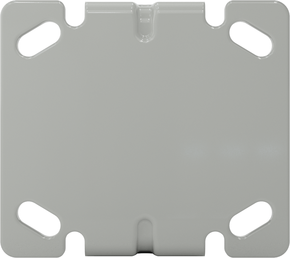 4-1/2" x 4" Plakalı Yüksek Kapasiteli Mauler Tekerlek, 5" Çapında Fenolik Tekerlekli Sert