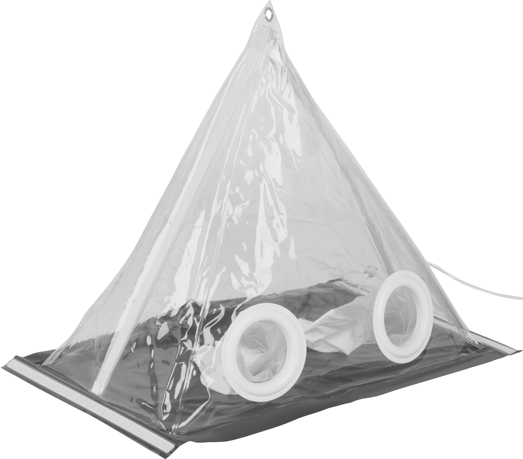 Eldiven Torbası, PVC, 1 Açıklık, 28-1/2" Yükseklik x 33-7/8" Genişlik x 22" Derinlik Toplam — 60 mil, Acid, Alcohol, Ammonia, Ammonium Hy…
