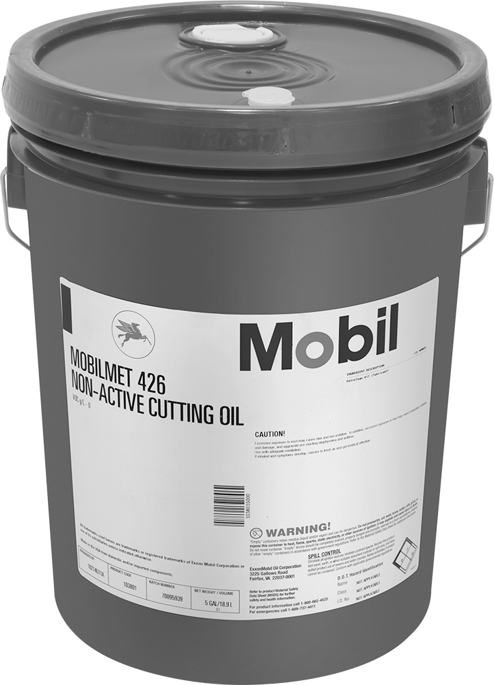 Mobil Mobilmet Yağlayıcı, Frezeleme için, Tornalama, ve Testere, 5 Galon Kova — Kova, Cutting, Drilling, Milling, Sawing, Tapping, Thread…
