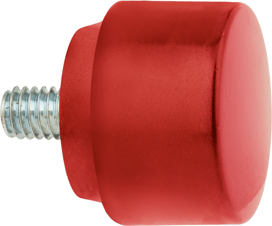 Poliüretan Çekiç Yüzü, Sert, 1-1/4" Çap