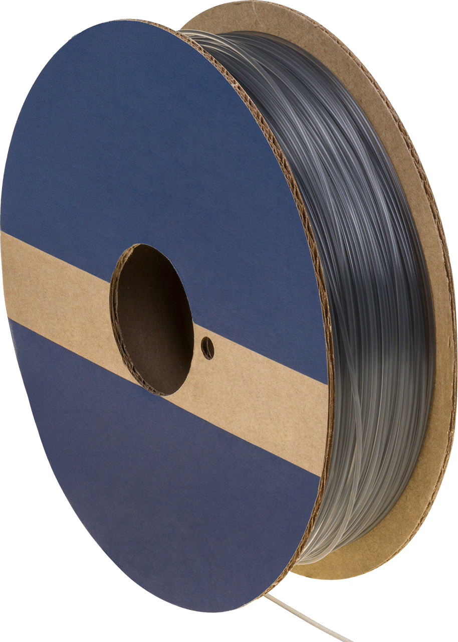 3D Yazıcı Filamenti, Pla, Yarı Şeffaf Gri, 1.75 mm Çap, 500 G