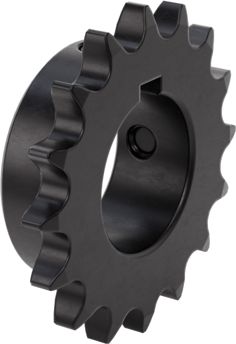 Çelik Tek Sıralı Dişli, ANSI 50 Makaralı Zincir ve 1-5/8" Mil Çapı için, 16 Diş