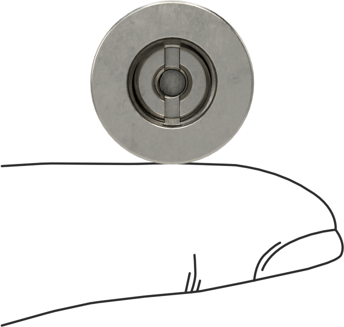 Sandviç Paneller için Pop Somun, 9.5 mm ila 13 mm Delik Derinliği için, M4 x 0.7 mm Ek Parça Boyutu