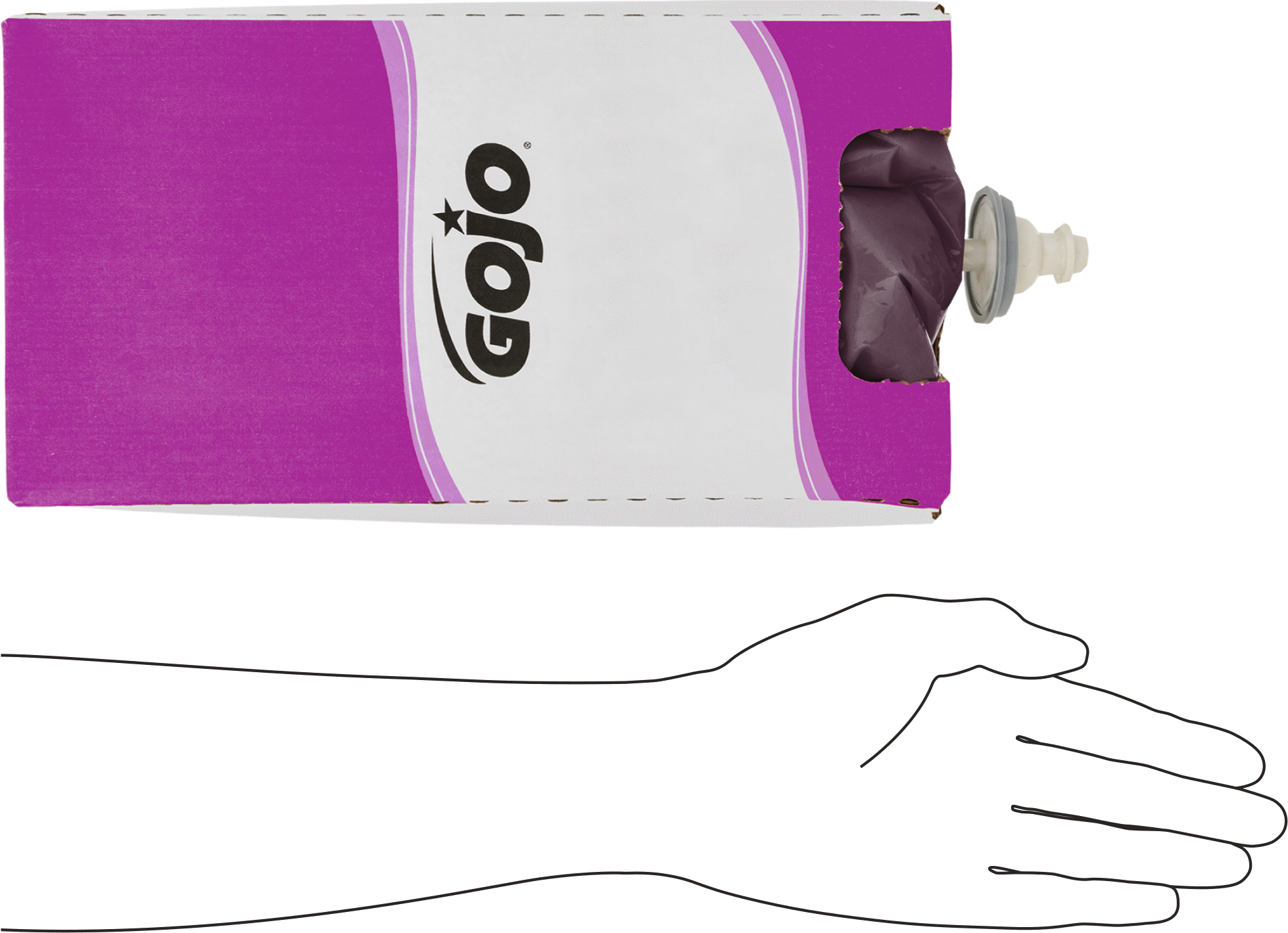 Gojo El Sabunu Kartuşu, Antibakteriyel Sabun, 169 FL. oz/5000 ml
