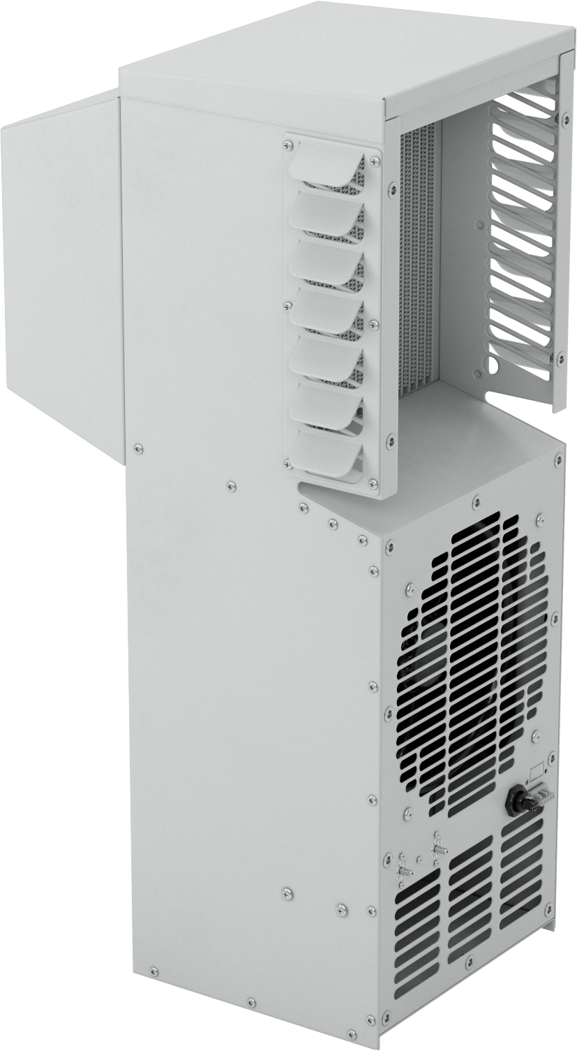 Muhafaza Soğutma Isı Değiştiricisi, NEMA 4, 120V AC, 4400 Btu/hr.