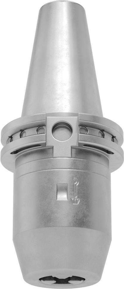 Cat Konik Entegre Milli Matkap Mandreni, Anahtarlı, Cat 40 Konik, 1/32" ila 5/8" Uç Şaft Boyutu için — 2.5 mm/s @ 25,000 rpm, 1⁄32" to 5⁄…
