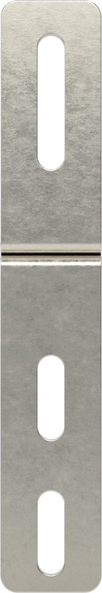 3-1/4" x 8-3/4" x 3/16" İki Parçalı L-Braket