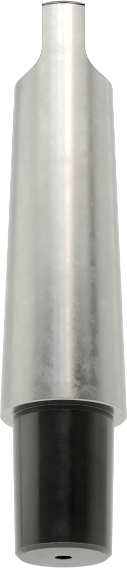 Matkap Mandreni, 5 Numaralı Morse x 5 Numaralı Jacobs için, 8-1/8" Toplam Uzunluk — Morse Konikliği, 1.413", 8 1/8"