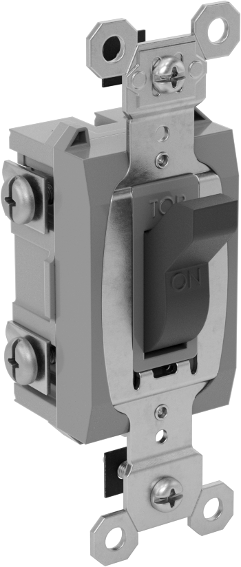 Toggle Işık Anahtarı, 4 Adet Vidalı Terminalli, 15 Amper @ 120V AC/277V AC