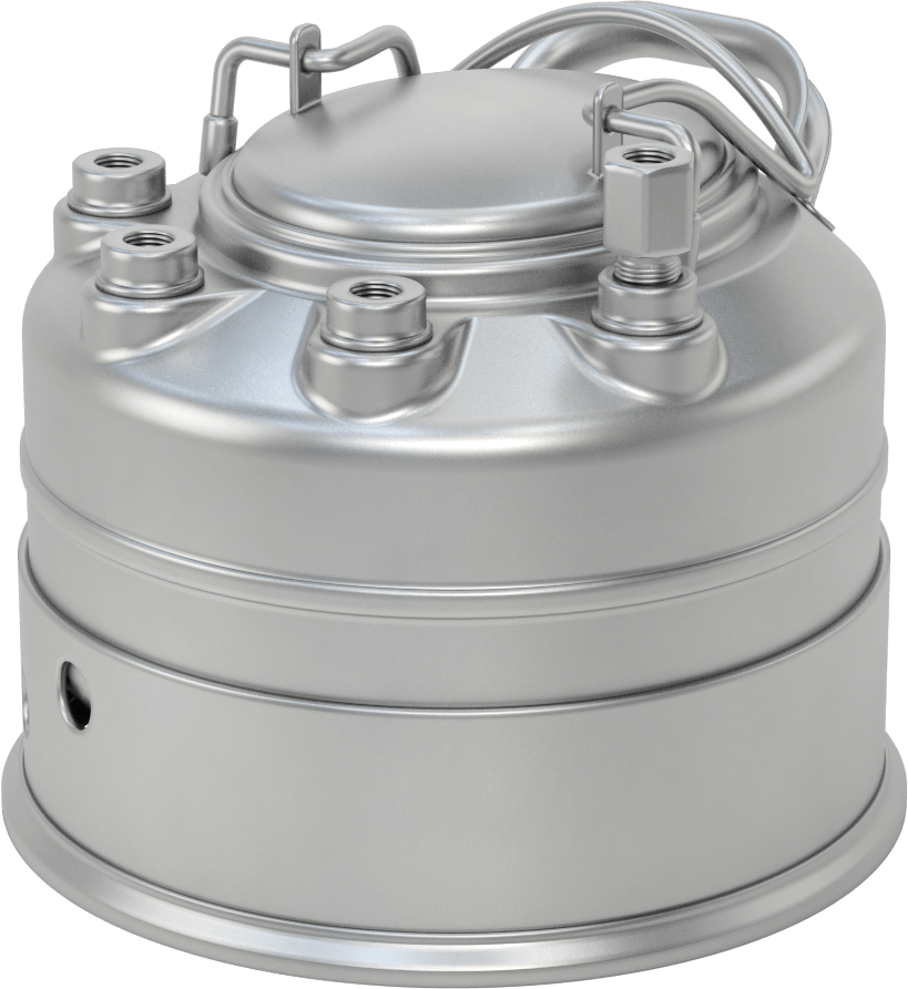 Basınçlı Sıvı Dağıtım Tankları, Taşınabilir, 1 Galon Kapasite, Maksimum 132 PSI @ 100°F