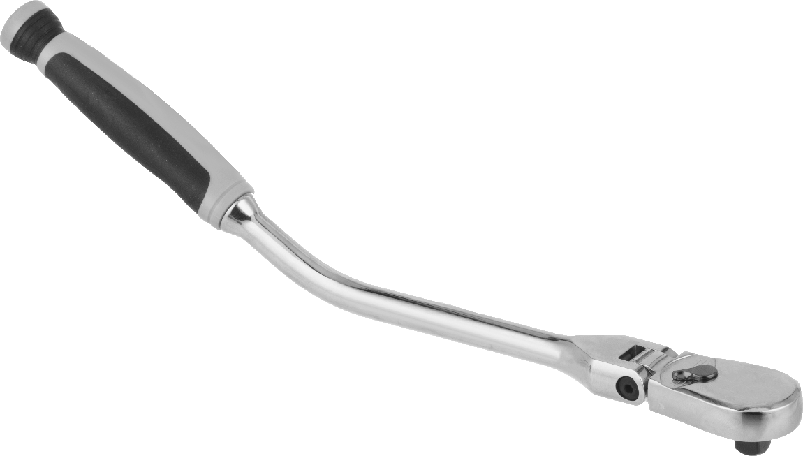 Sızdırmaz Ofset Esnek Başlı Cırcır Anahtarı, 3/8" Kare Tahrik