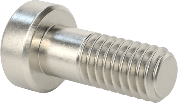 18-8 Paslanmaz Çelik Düşük Profilli Alyan Başlı Vida, Pilot Girintili Altıgen, M4 x 0.7 mm Diş, 10 mm Uzunluk