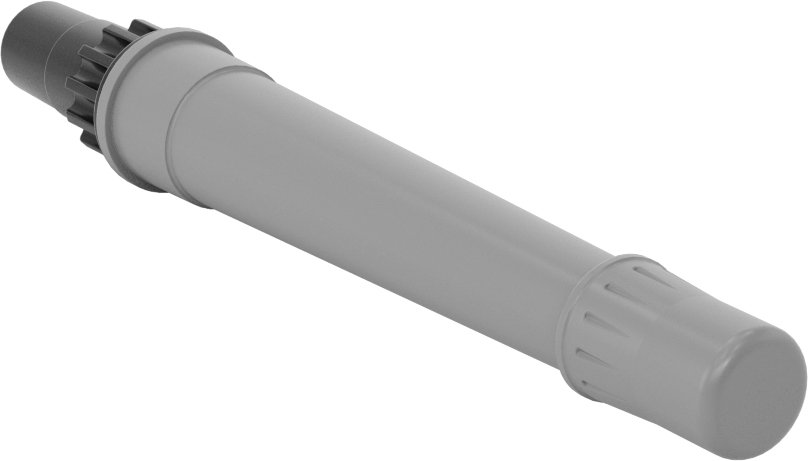 Kontrol Lastik Damgası, Siyah Mürekkepli, Yıldız Sembolü, 1/4" Çap Baskı