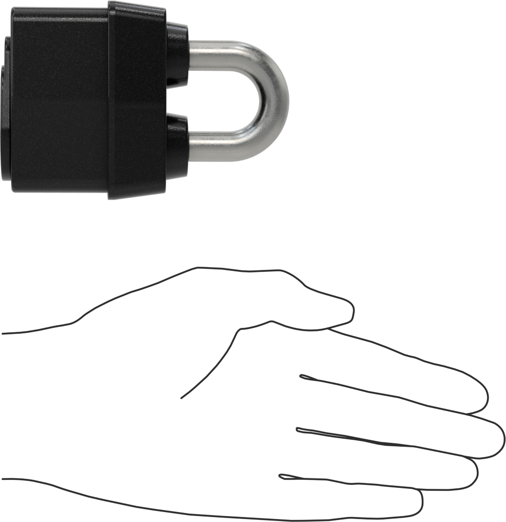 Lamine Çelik Gövdeli Hava Koşullarına Dayanıklı Asma Kilit, Master Lock 6127, Aynı Anahtara Ayarlanmış, Ekstra Boşluklu