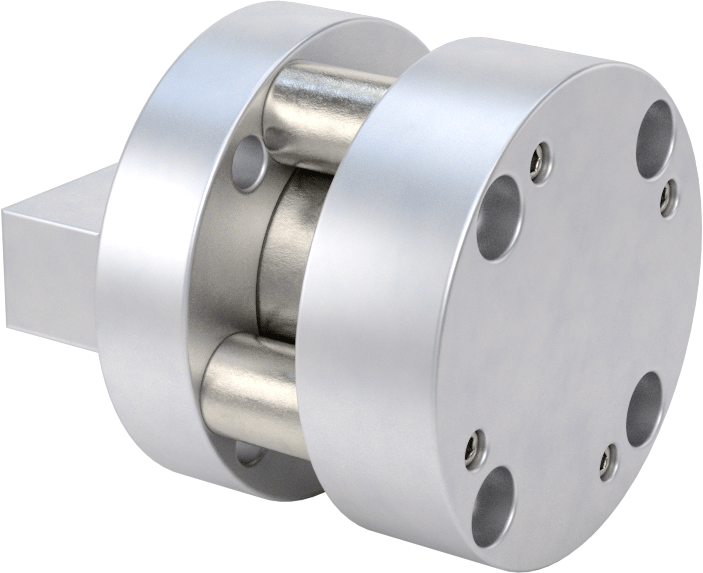 Dönmeyen Kompakt Bağlantı Çubuğu Hava Silindiri, 3/4" Delik Boyutu, 1-1/2" Dış Çap, 1/4" Strok