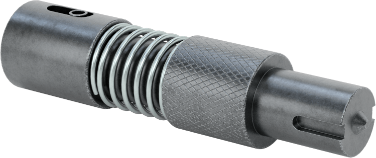 Yaylı Anahtar Kilitli Dişli Ek Takma Aleti, 2-56 dişli ince cidarlı uçlar x 1/4"-28 kılavuz boyutu
