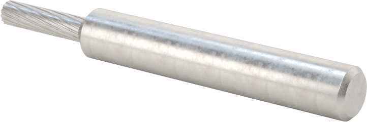 1/4" Çaplı Şaftlı Karbür Freze Ucu, Düz Kesici Silindir, Ticaret No. Sb-11, Tek Kesim
