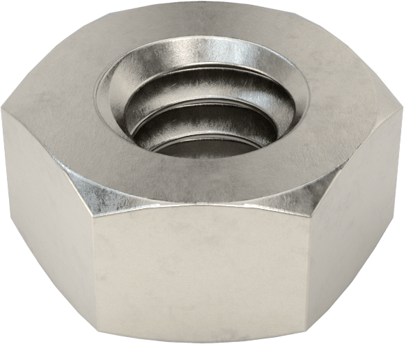 316 Paslanmaz Çelik Gerdirme için 10-24 Sol Dişli Sıkma Somunu - Kaldırma Amaçlı Değildir — 10-24, Sol Yönlü, 316 Stainless Steel, Stainl…