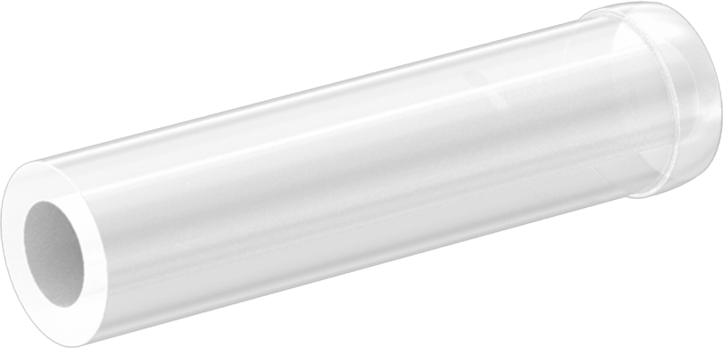 Yiyecek ve İçecek için Sıkıştırmalı Boru Bağlantı Parçası, 1/4" Dış Çap x 3/16" İç Çap Boru için Boru Desteği
