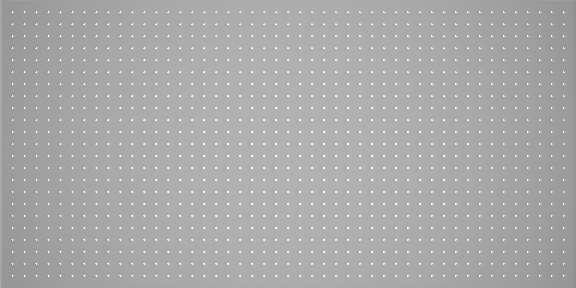 Delikli Pano, Kahverengi Sert Levha, 3/16" Çapında Çivi Delikli, 48" x 24" — 48", Hardboard, Wood, 24"