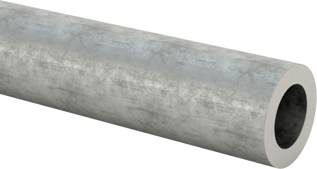 Kaynaklanması Kolay 4130 Alaşımlı Çelik Yuvarlak Boru, 0.035" Duvar Kalınlığı, 3/16" Dış Çap