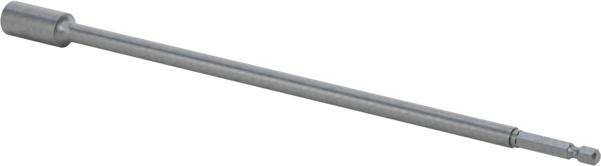 1/4" Altıgen Şaftlı Matkap Ucu için, 12" Uzunlukta Uzatma