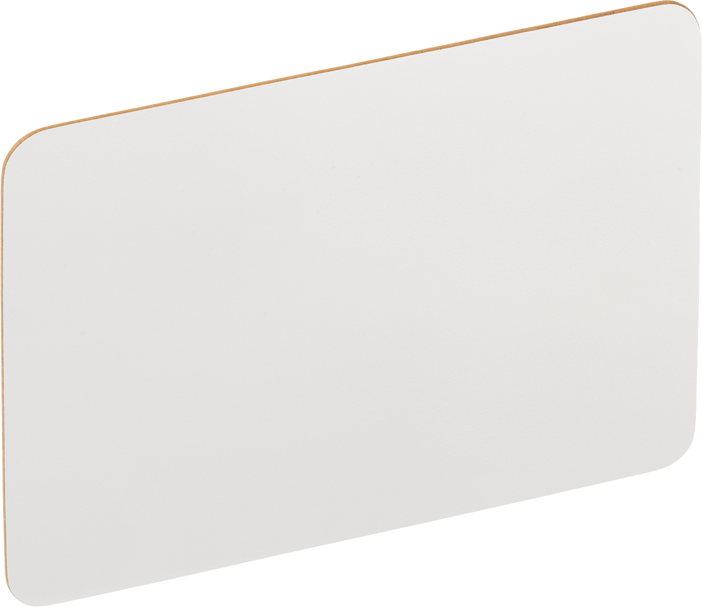 El Tipi Beyaz Tahta, Melamin Kaplı Sunta, 12" Genişlik x 8-1/4" Yükseklik