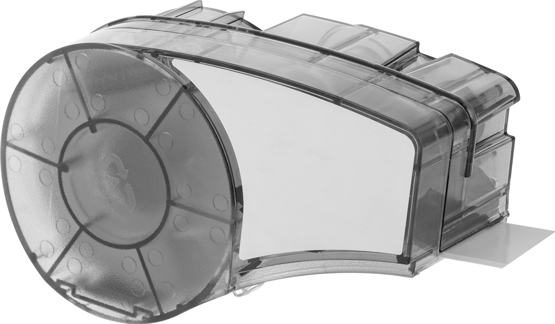 Brady Ultra Düşük Sıcaklık Etiket Yazıcı Bandı, M21 Yazıcı için, Polyester, Numara M21-375-461, 3/8" Genişlik