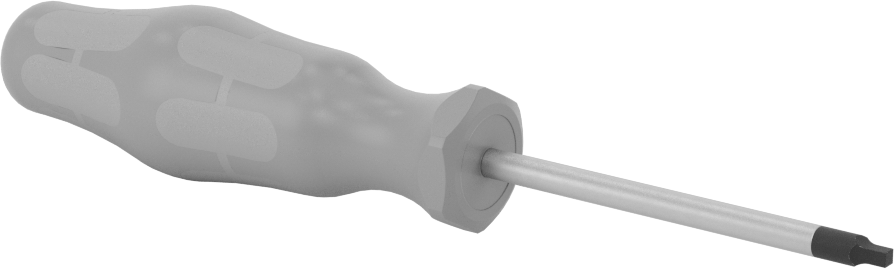 Tornavida, 0 Numaralı Kare Tahrik, 5-9/16" Toplam Uzunluk — No. 0, Sürücü, Ultra Grip