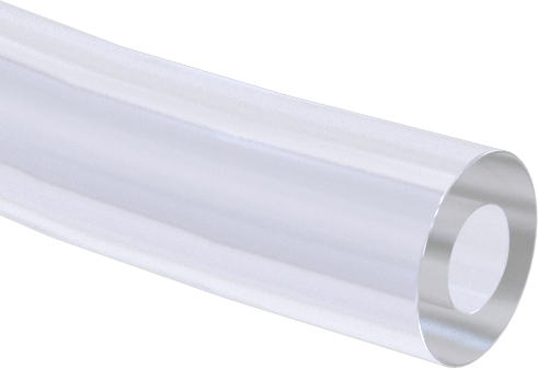 Yarı Esnek Sert PVDF Plastik Boru, Gıda, İçecek ve Süt Ürünleri için, 2 mm İç Çap, 4 mm Dış Çap