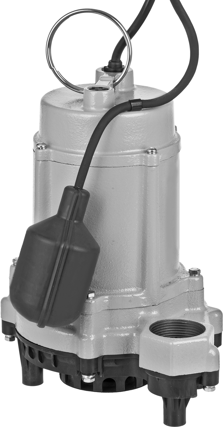 Küçük Katı Maddeler İçeren Su için Tahliye Pompası, Anahtarlı, 120V AC, 10' Uzunlukta Kablo, 28 Maksimum Basınç Yüksekliği