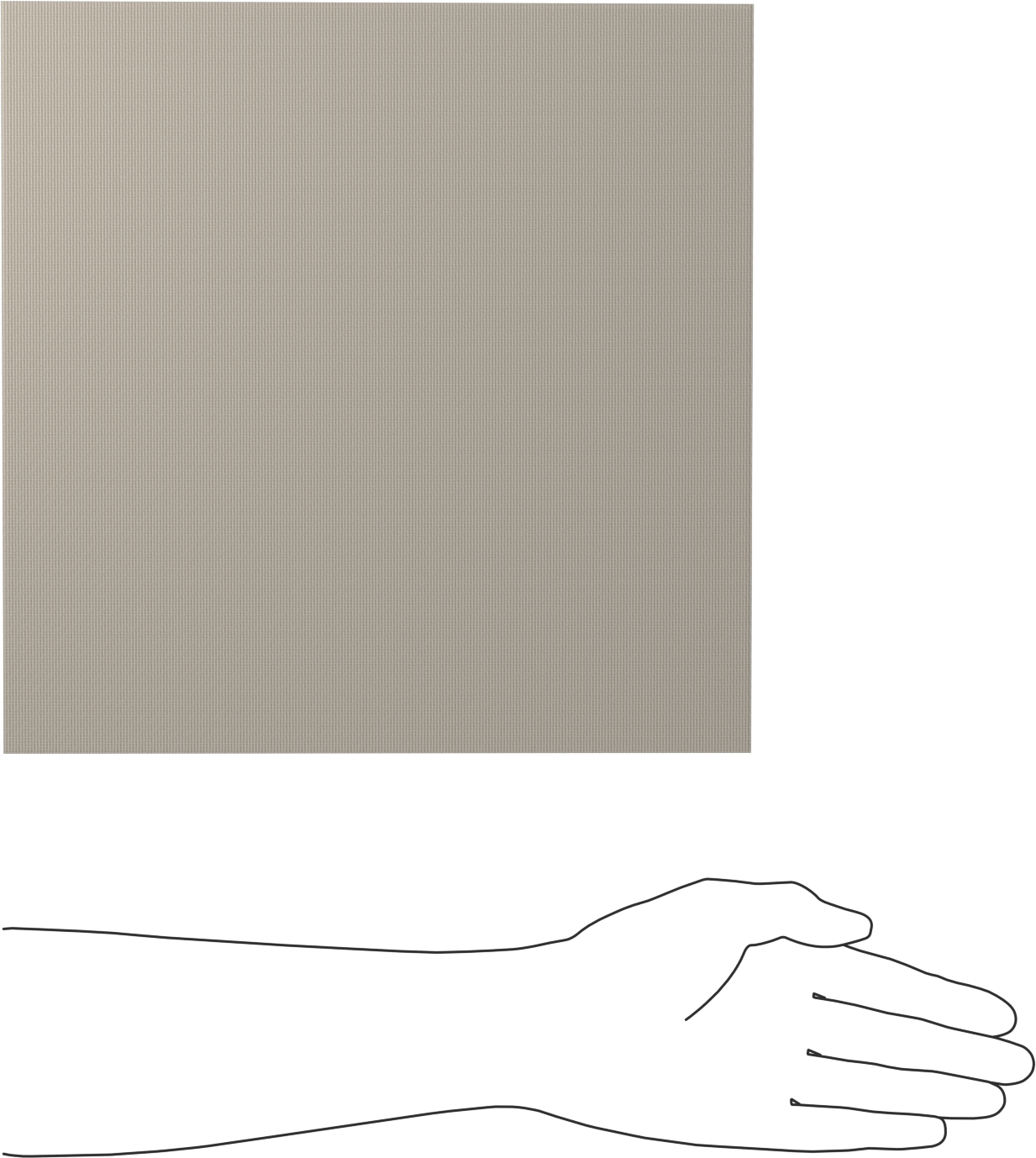 Yüksek Sıcaklık FRP Fiberglas, 12" Genişlik x 12" Uzunluk, 0.032" Kalınlık