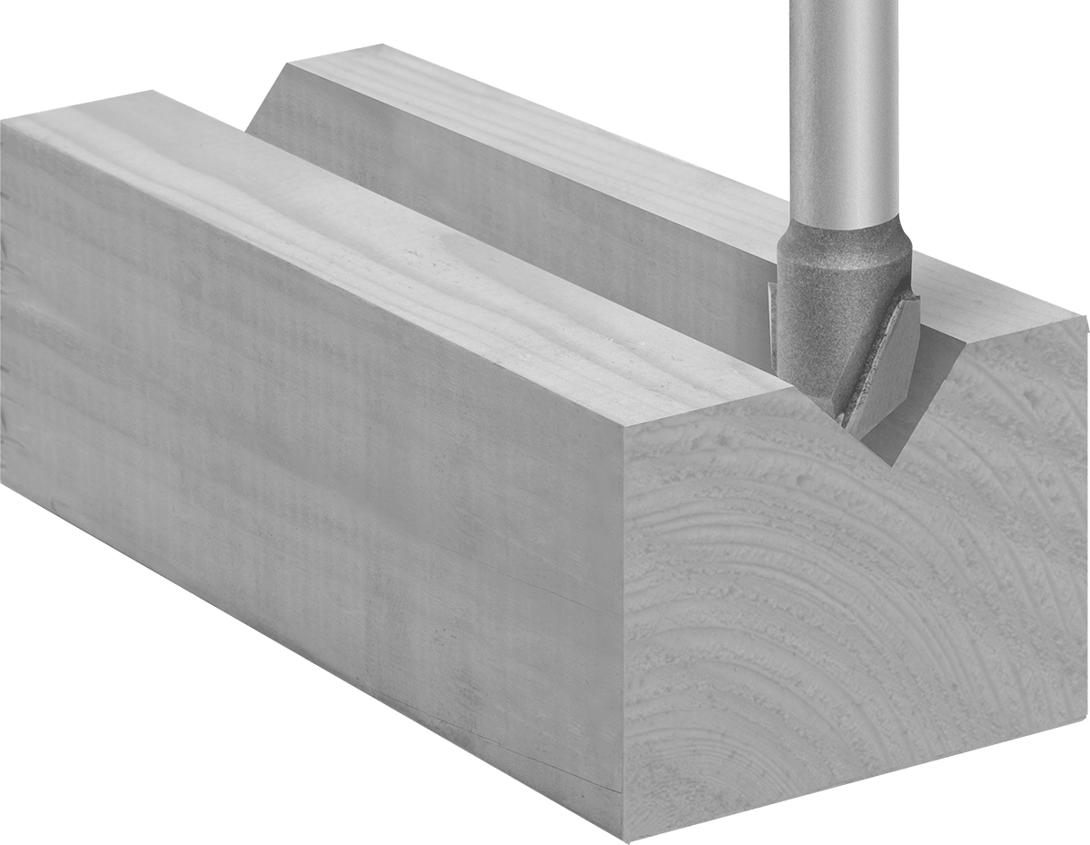 V-Shaped Groove