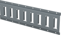 E-Track, Yatay, Toz Boyalı Çelik
