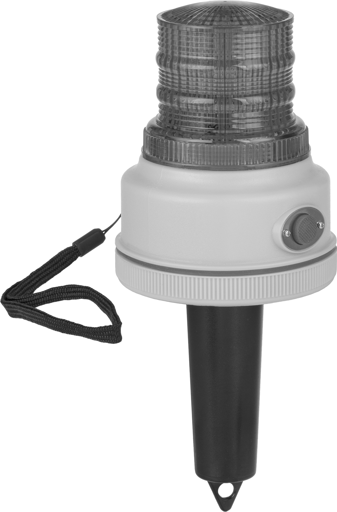 Sürekli/Yanıp Sönen/Dönen Işık, Konik Sap Tabanlı, 5-1/2" Yüksekliğinde x 4-1/4" Çapında — LED, Pil, Aşındırıcı, Nemli, Tozlu, Dış Mekan