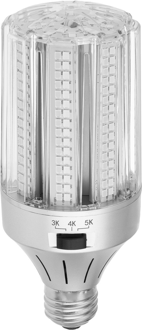Yüksek Yoğunluklu Deşarj (HID) Lambaları İçin LED Ampuller, Boru Şeklinde, E26 Taban, 2450/2560/2610 lümen, 18 Watts