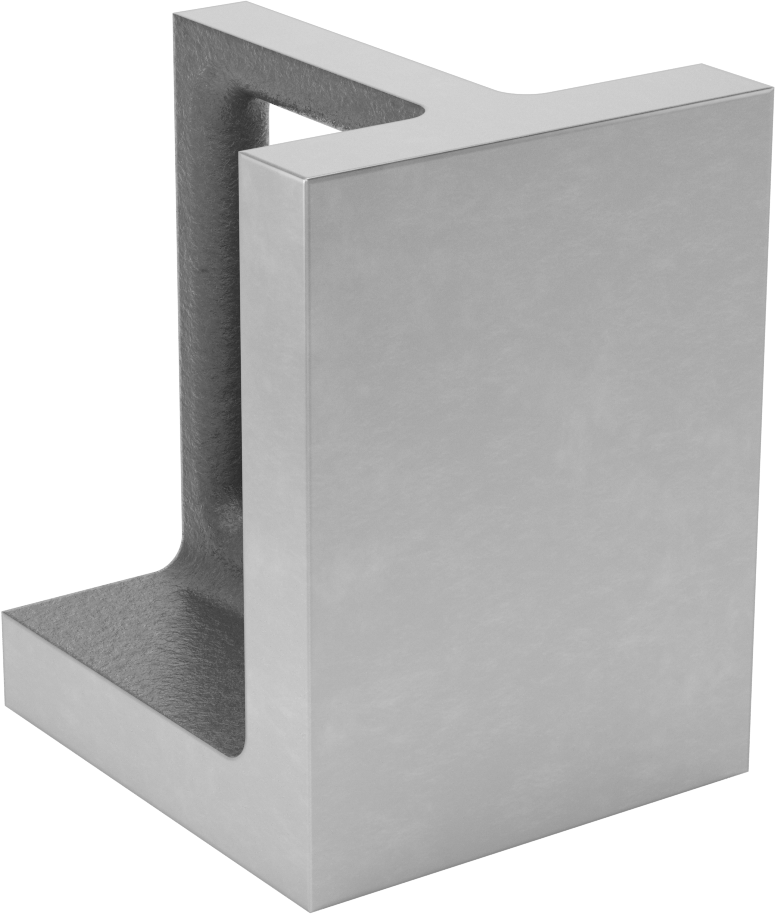 Sıkı Toleranslı Her Yöne Açılı Plaka, 4" Uzunluk x 3-3/4" Genişlik x 5" Yükseklik