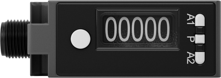 Fotoelektrik Mesafe Ölçüm Vericisi, 5 Kutuplu Mikro M12 Konektör ve Oled Ekranlı