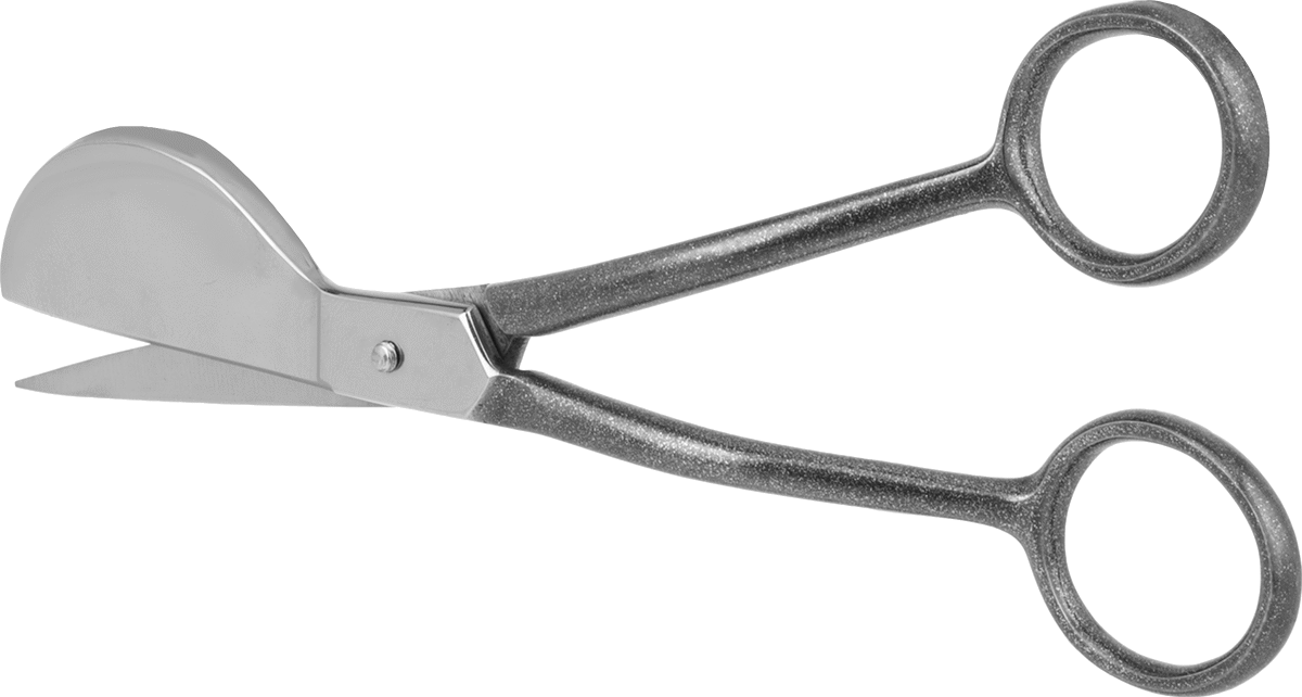 Gömme Kesimli Tamamen Metal Makas, 6" Toplam Uzunluk