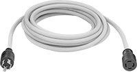 Uzatma Kablosu, Aşınmaya Dayanıklı, Turn-Lock, NEMA L15-30