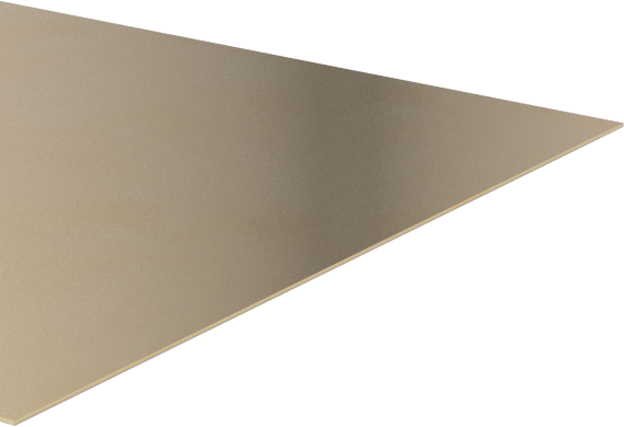 Ultra Şekillendirilebilir 260 Pirinç Levha, 1/2" x 25 Fit, 0.0020 inç Kalınlık