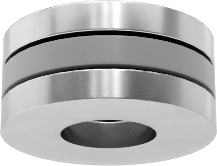 Eksenel Bilyalı Rulman, Çelik, 4 mm Mil Çapı için, 9 mm Dış Çap, 4.13 mm Kalınlık
