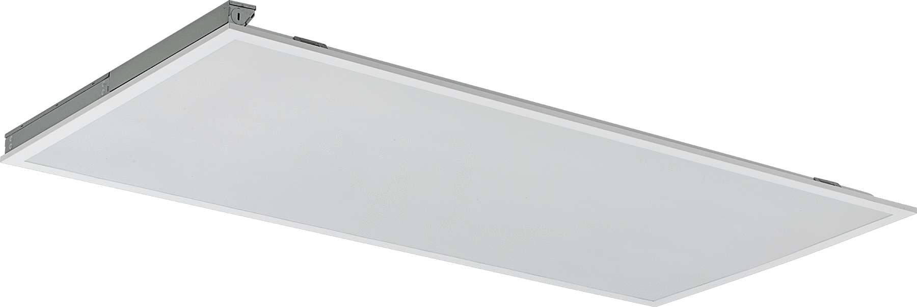 Yerleşik LED'li Gömme Tavan Işığı, Pürüzsüz Akrilik Lens, 48 inç Uzunluk x 24 inç Genişlik x 1-3/4 inç Toplam Yükseklik — 4 ft., 24", Pür…