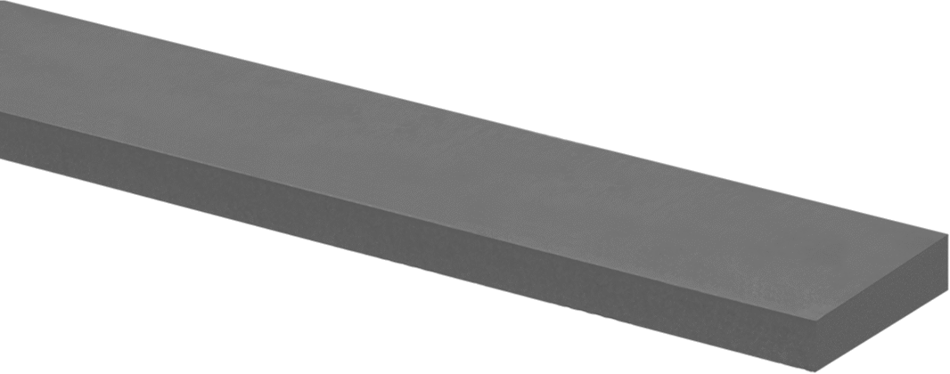 Çok Amaçlı Neopren Kauçuk Şerit, 1" x 36", 1/32" Kalınlık