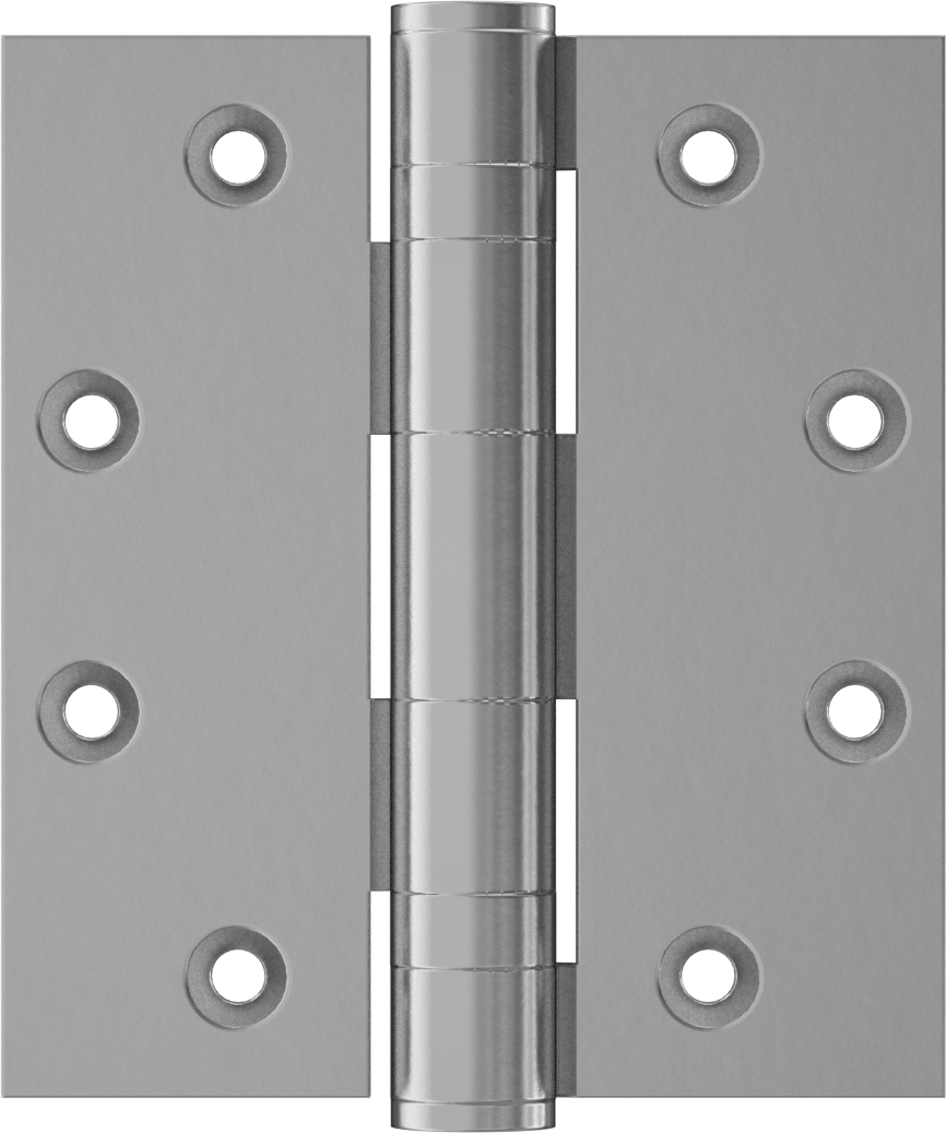 Gömme Montajlı Giriş Kapısı Şablonu Menteşesi, Rulmanlı, Paslanmaz Çelik, Çıkarılabilir Pim, 4-1/2" x 2" Yapraklar